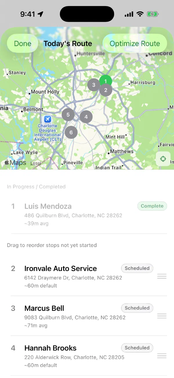 Route Optimization in YardPath